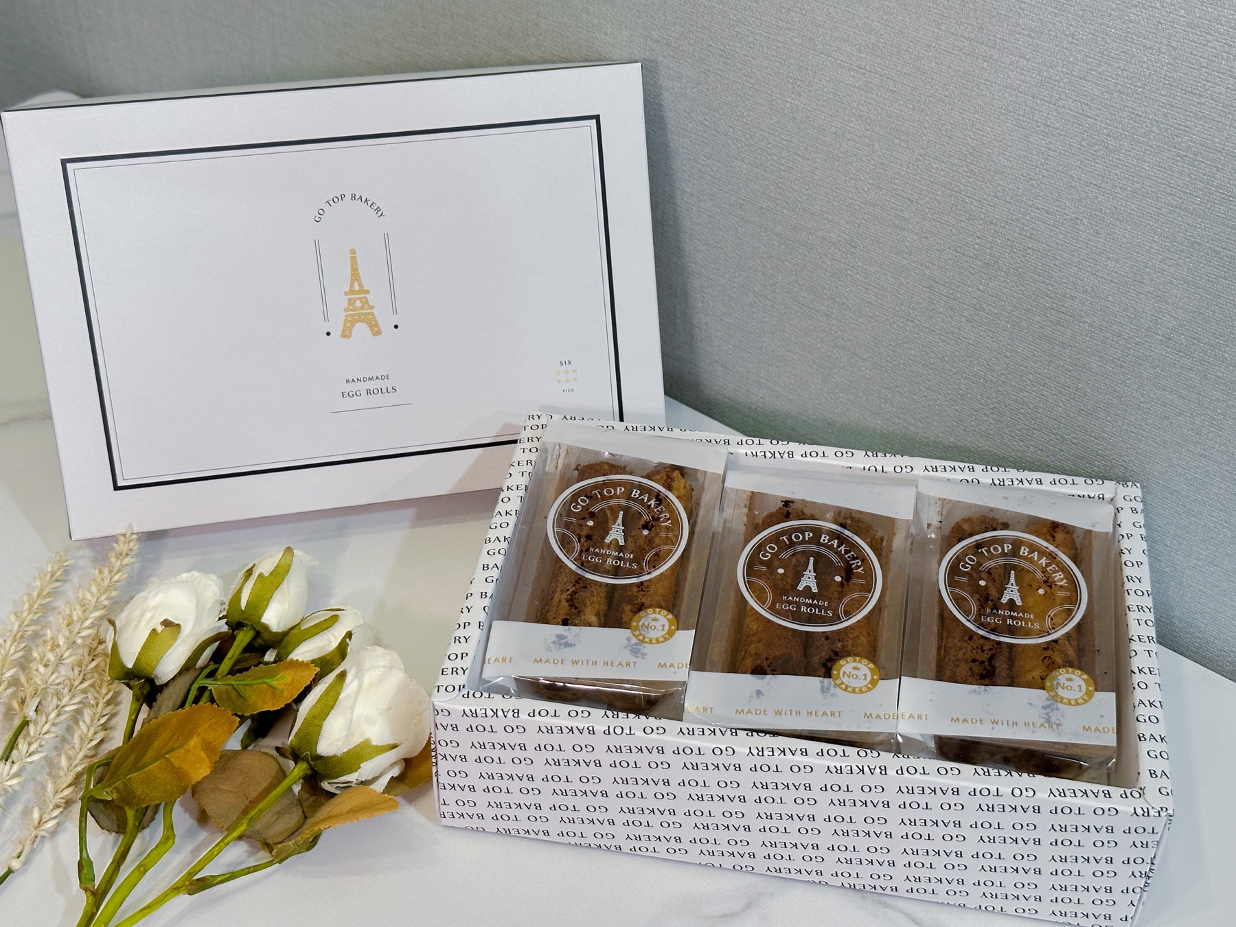 【宅配甜點】糕塔GoTop Bakery|爆餡夾心手工蛋捲、