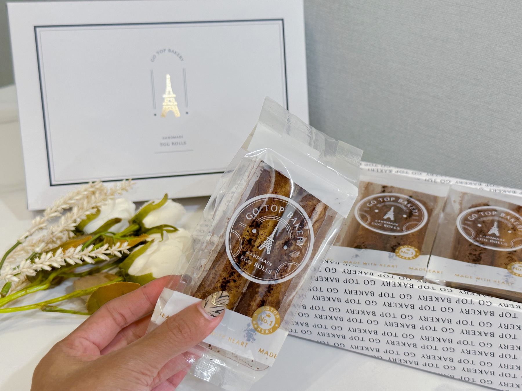 【宅配甜點】糕塔GoTop Bakery|爆餡夾心手工蛋捲、