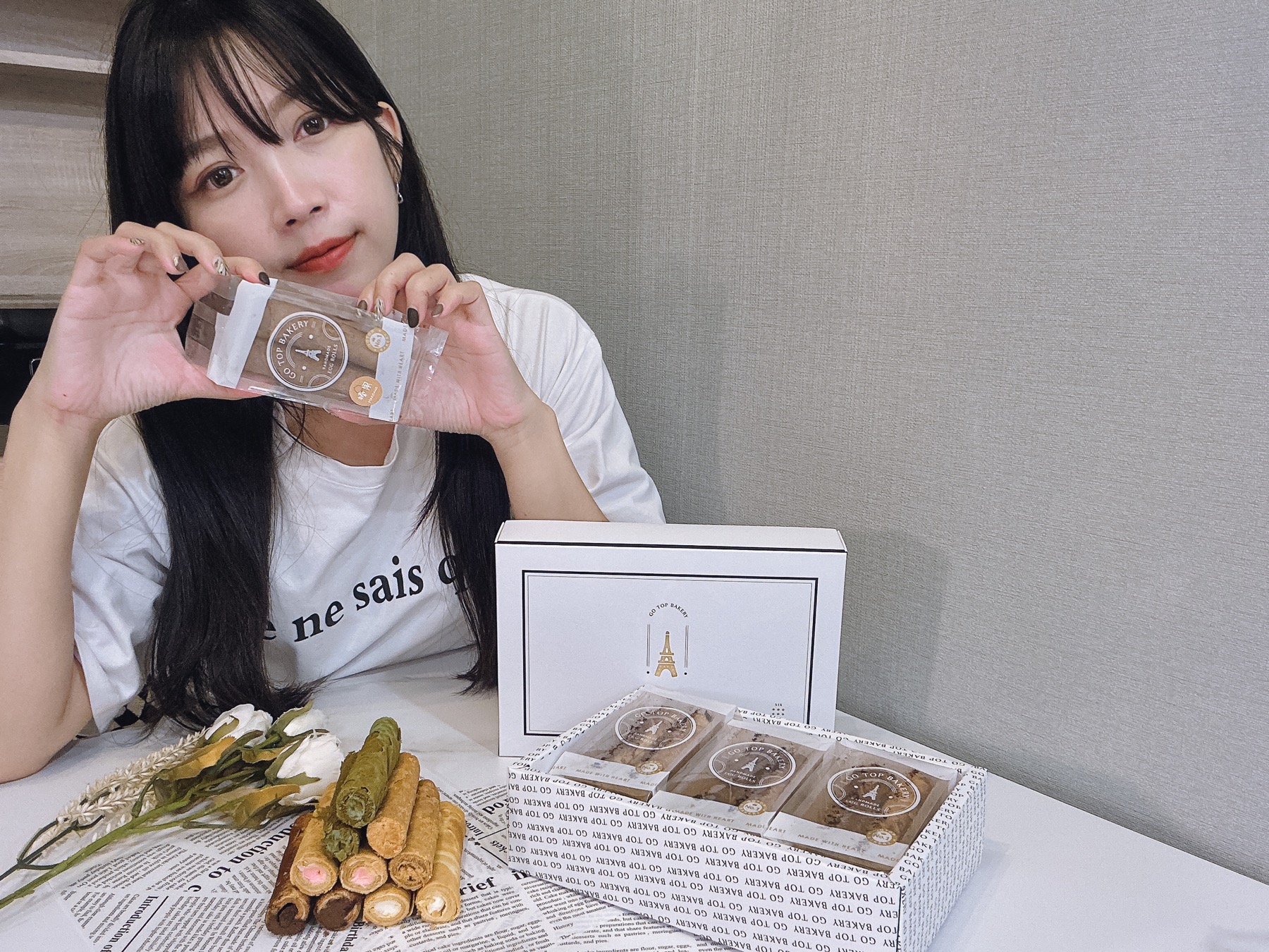 【宅配甜點】糕塔GoTop Bakery|爆餡夾心手工蛋捲、